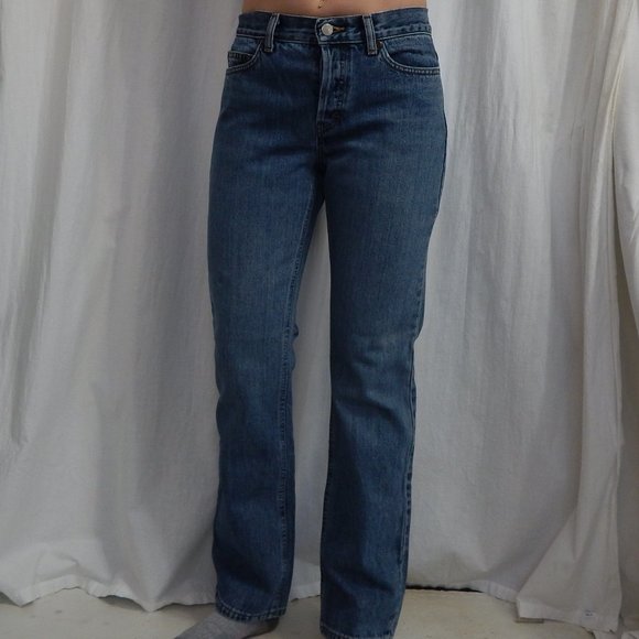 size 2 straight leg jeans